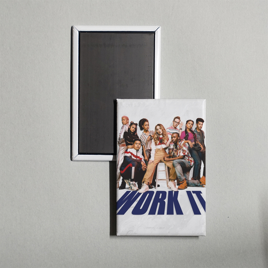 Work It Mini Movie Fridge Magnet