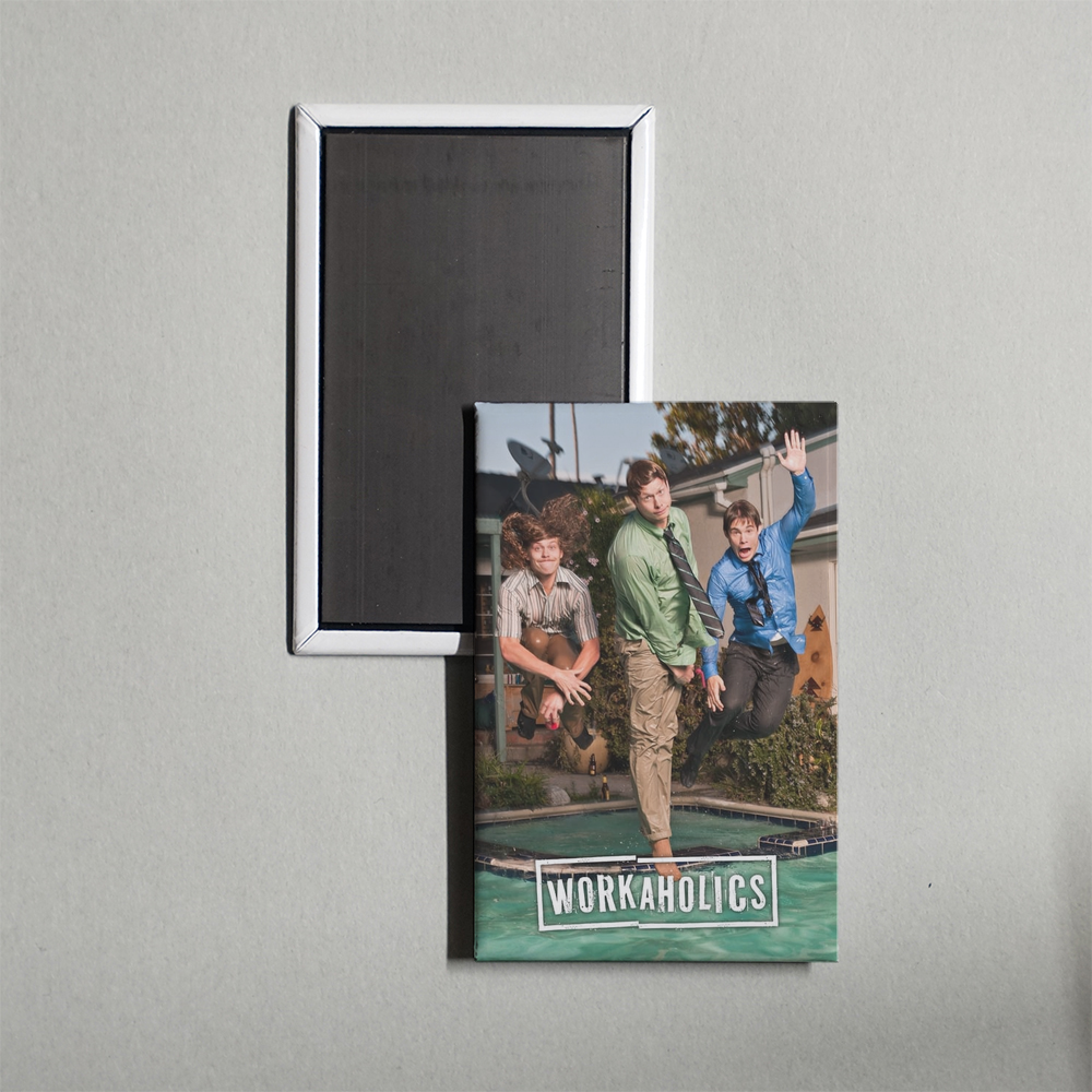 Workaholics TV Show Fridge Magnet