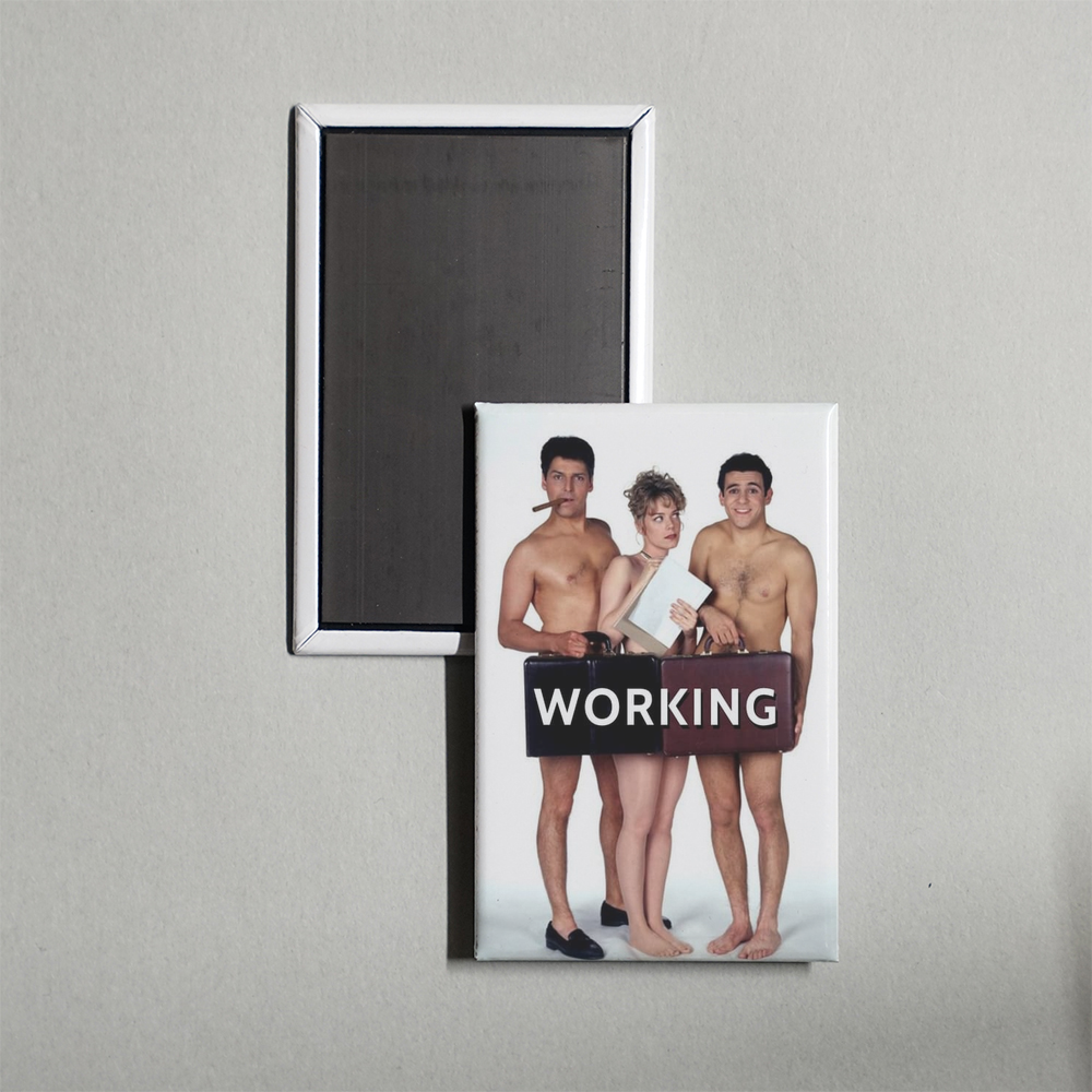 Working TV Show Fridge Magnet