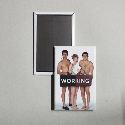 Working TV Show Fridge Magnet