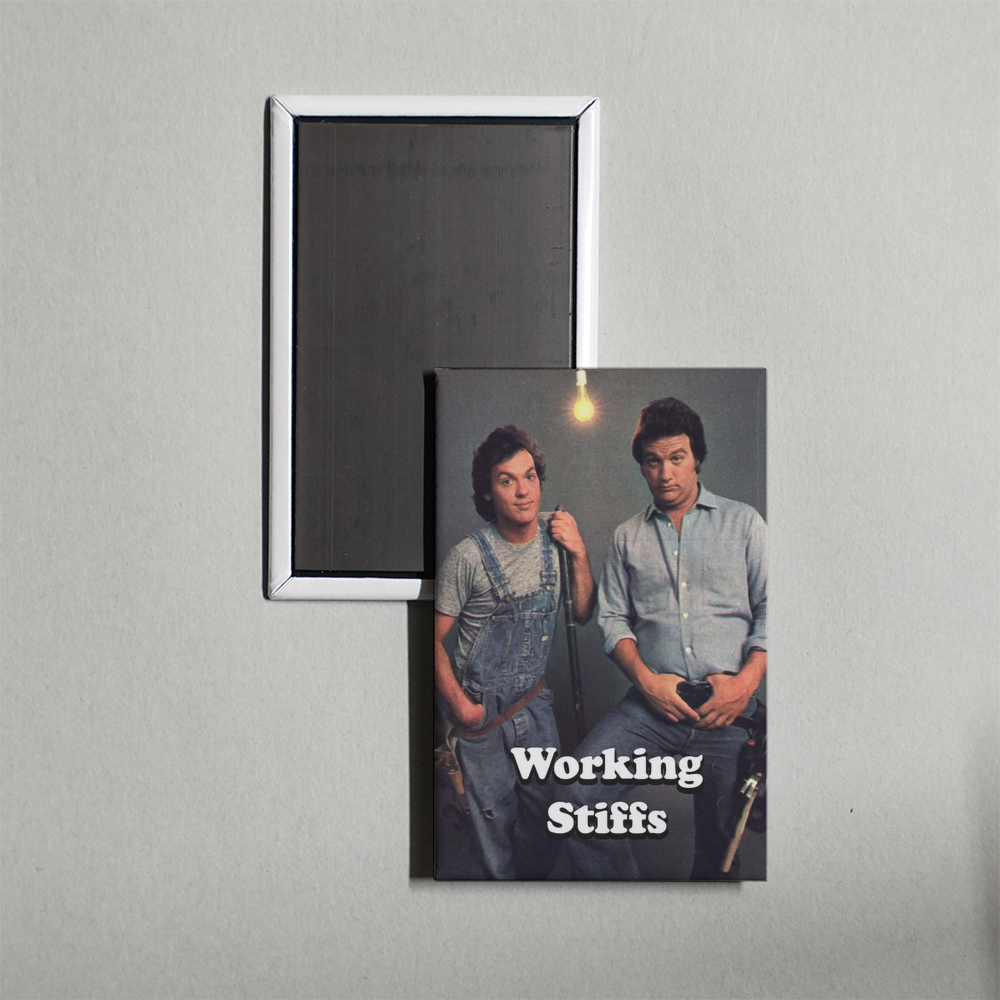 Working Stiffs TV Show Fridge Magnet