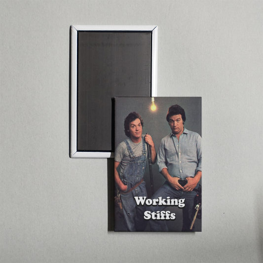 Working Stiffs TV Show Fridge Magnet