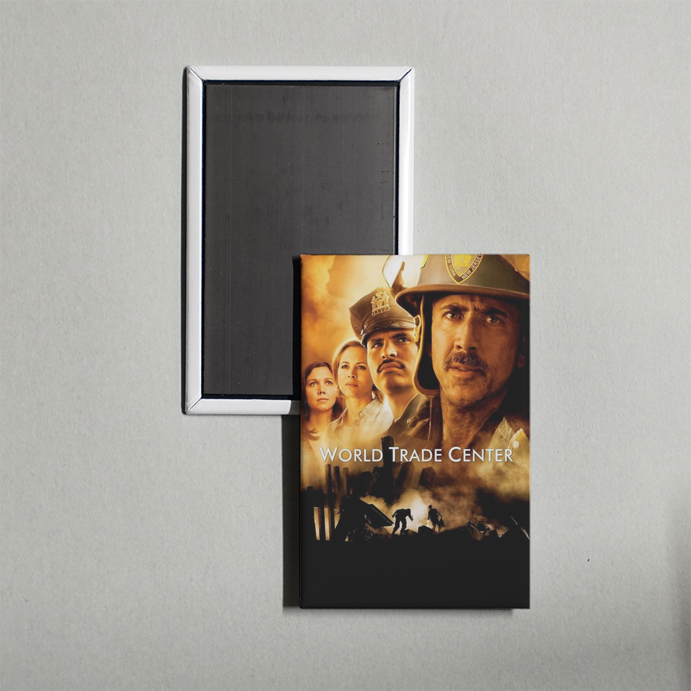 World Trade Center Mini Movie Fridge Magnet