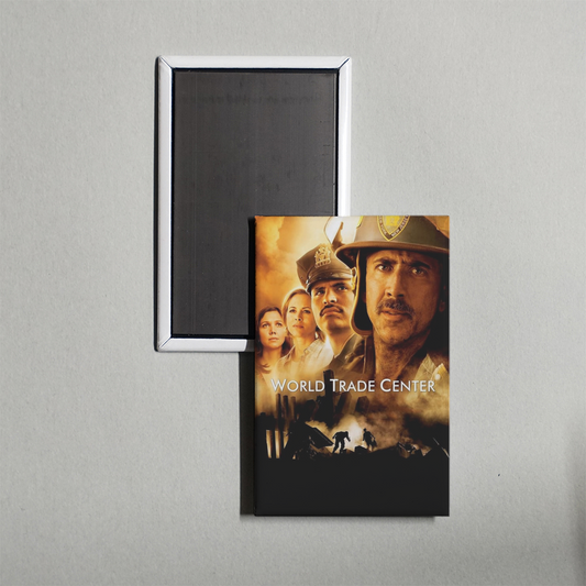 World Trade Center Mini Movie Fridge Magnet