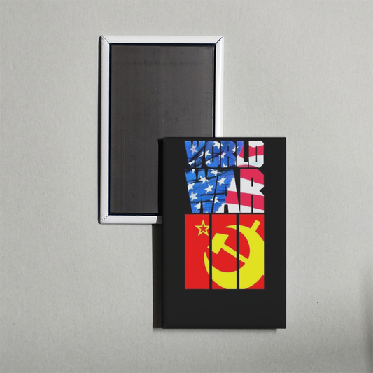 World War III TV Show Fridge Magnet