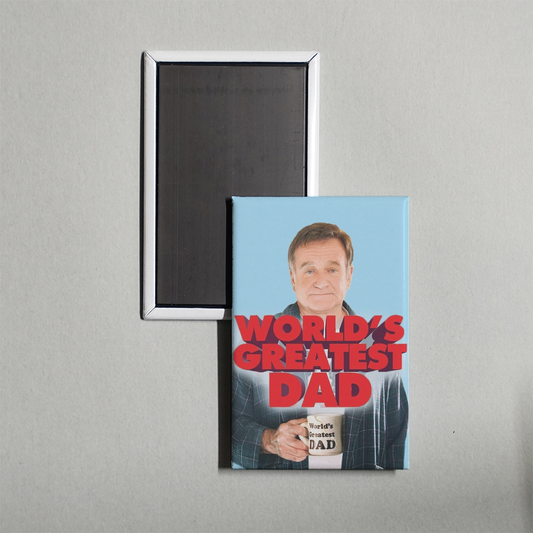 World's Greatest Dad Mini Movie Fridge Magnet