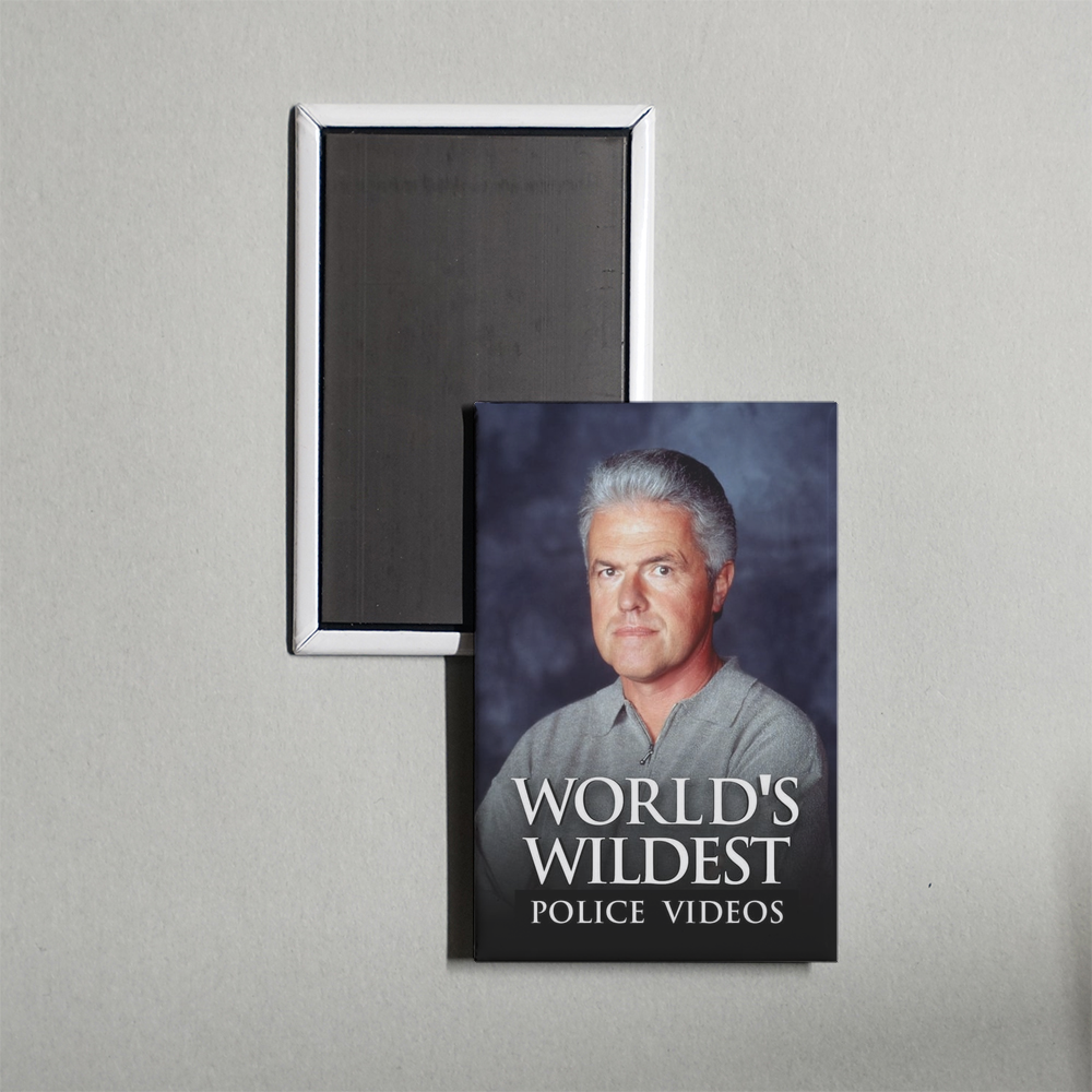 World's Wildest Police Videos TV Show Fridge Magnet