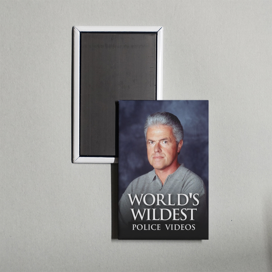 World's Wildest Police Videos TV Show Fridge Magnet