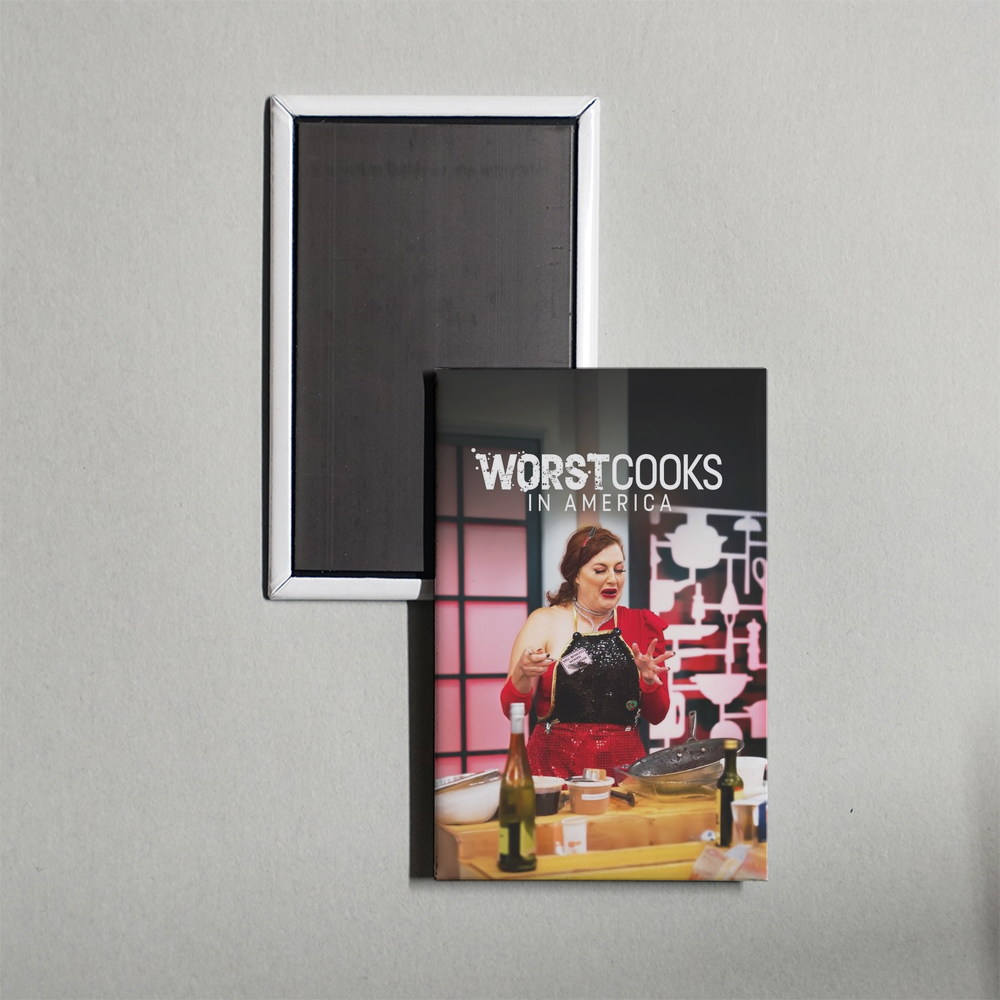 Worst Cooks in America TV Show Fridge Magnet