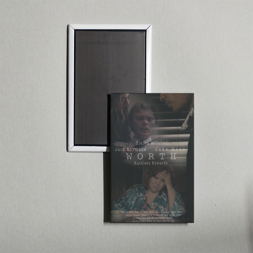 Worth Mini Movie Fridge Magnet