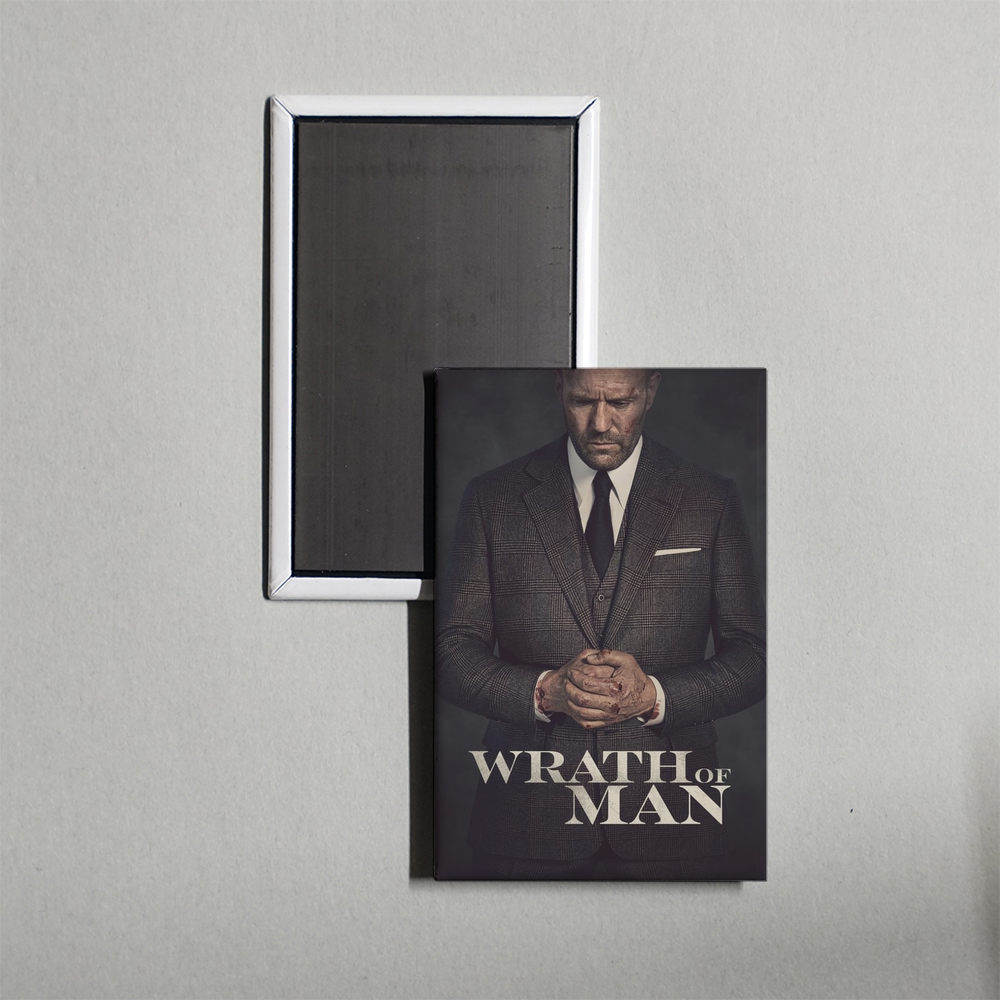 Wrath of Man Mini Movie Fridge Magnet