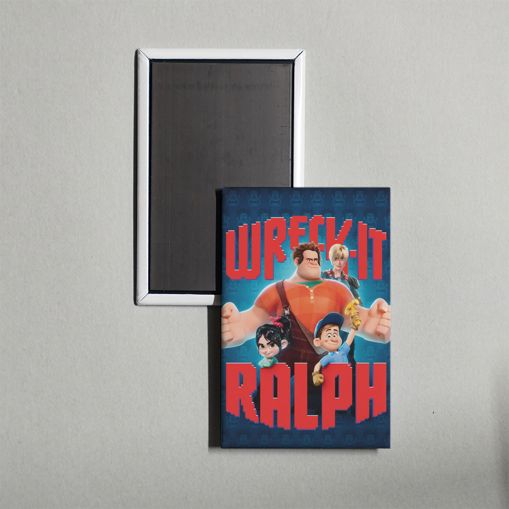 Wreck-It Ralph Mini Movie Fridge Magnet