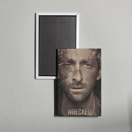 Wrecked Mini Movie Fridge Magnet