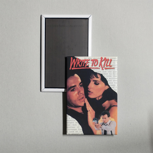 Write to Kill Mini Movie Fridge Magnet