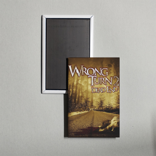 Wrong Turn 2 Dead End Mini Movie Fridge Magnet