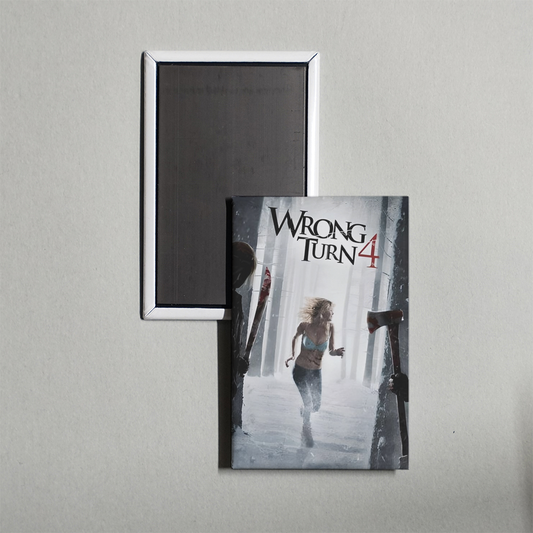 Wrong Turn 4 Bloody Beginnings Mini Movie Fridge Magnet