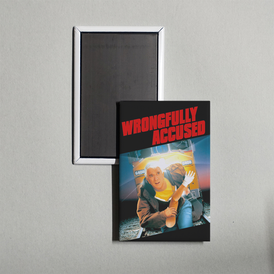 Wrongfully Accused Mini Movie Fridge Magnet