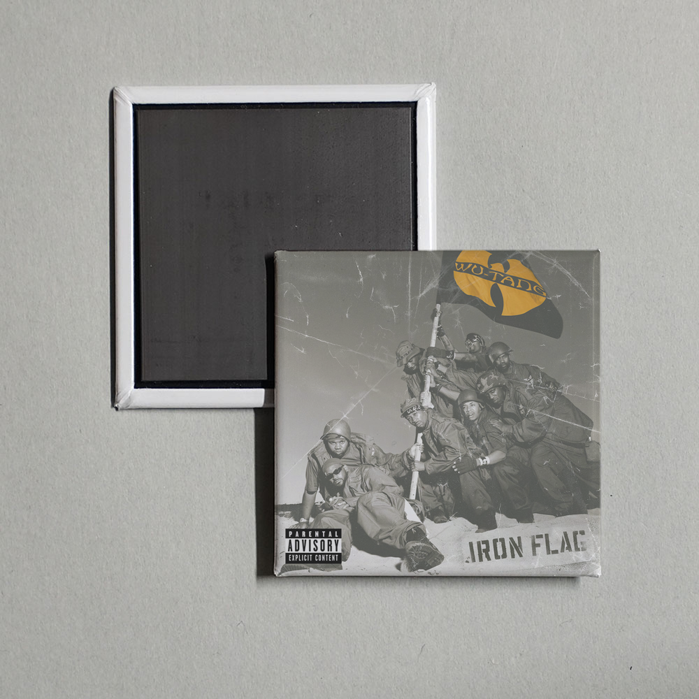Wu-Tang Clan - Iron Flag Album Cover Fridge Magnet