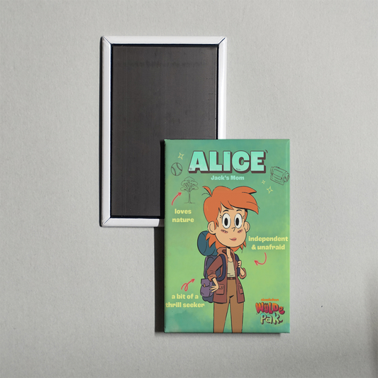 Wylde Pak Alice Mini Movie Fridge Magnet