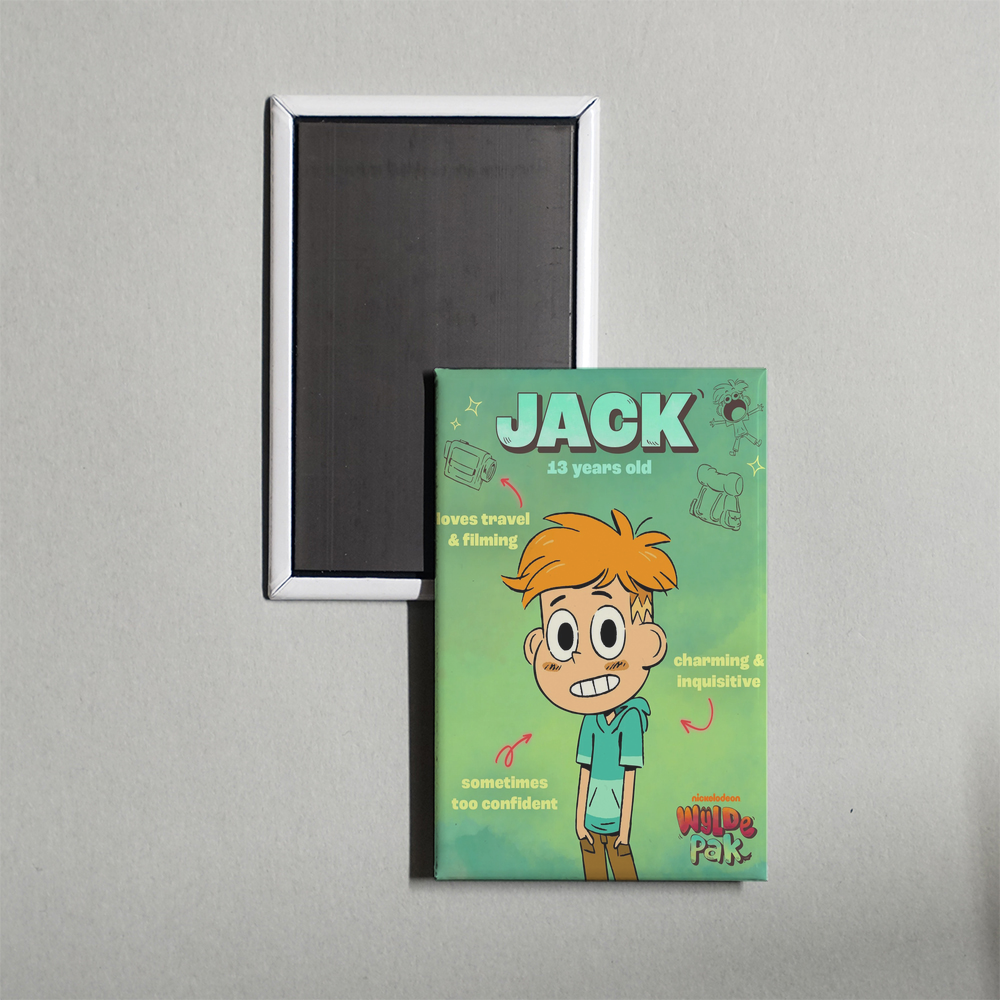 Wylde Pak Jack Mini Movie Fridge Magnet