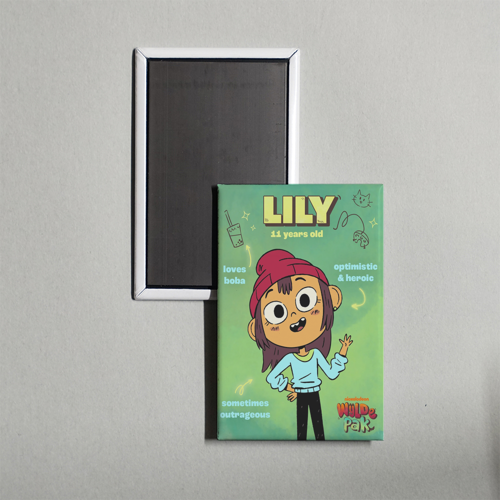 Wylde Pak Lily Mini Movie Fridge Magnet