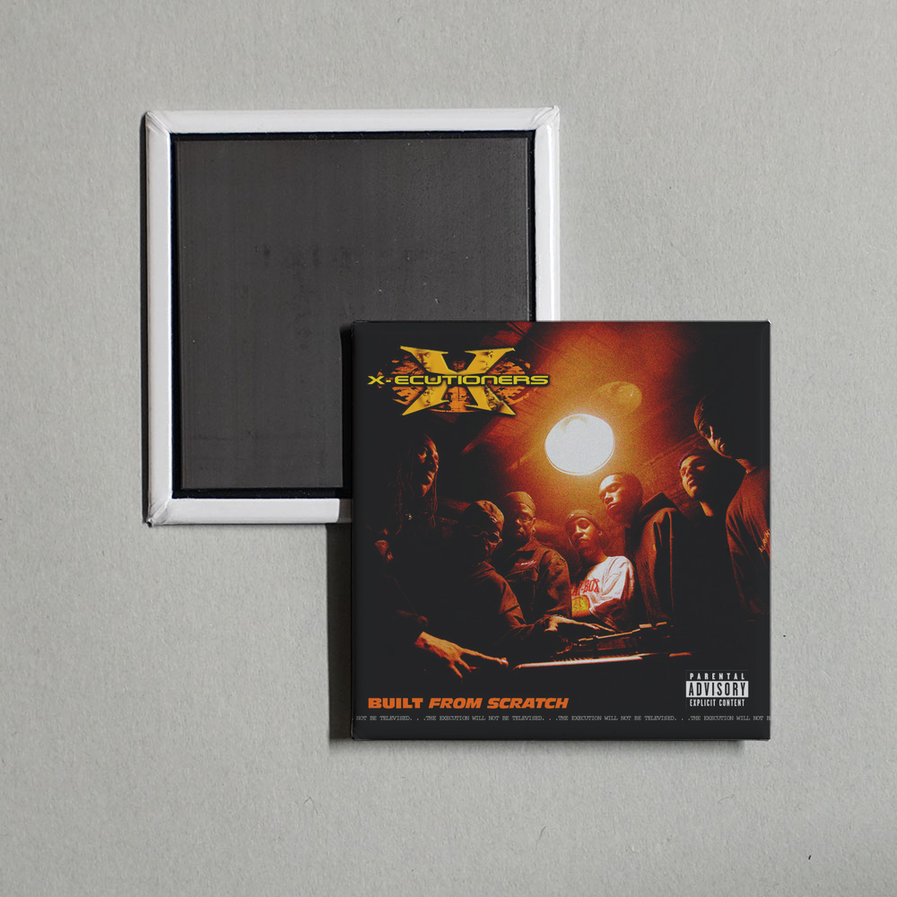 X-Ecutioners - Built From Scratch Album Cover Fridge Magnet