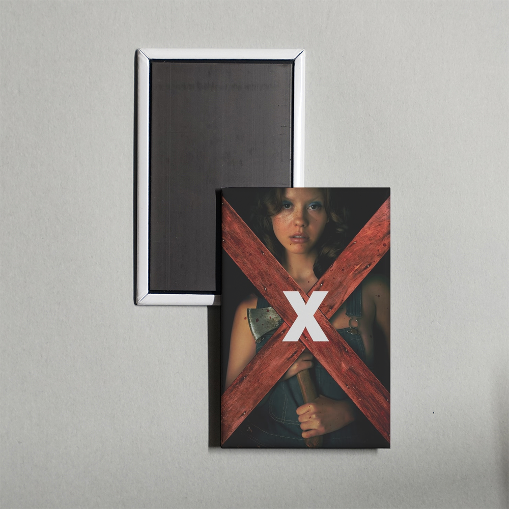 X Mini Movie Fridge Magnet