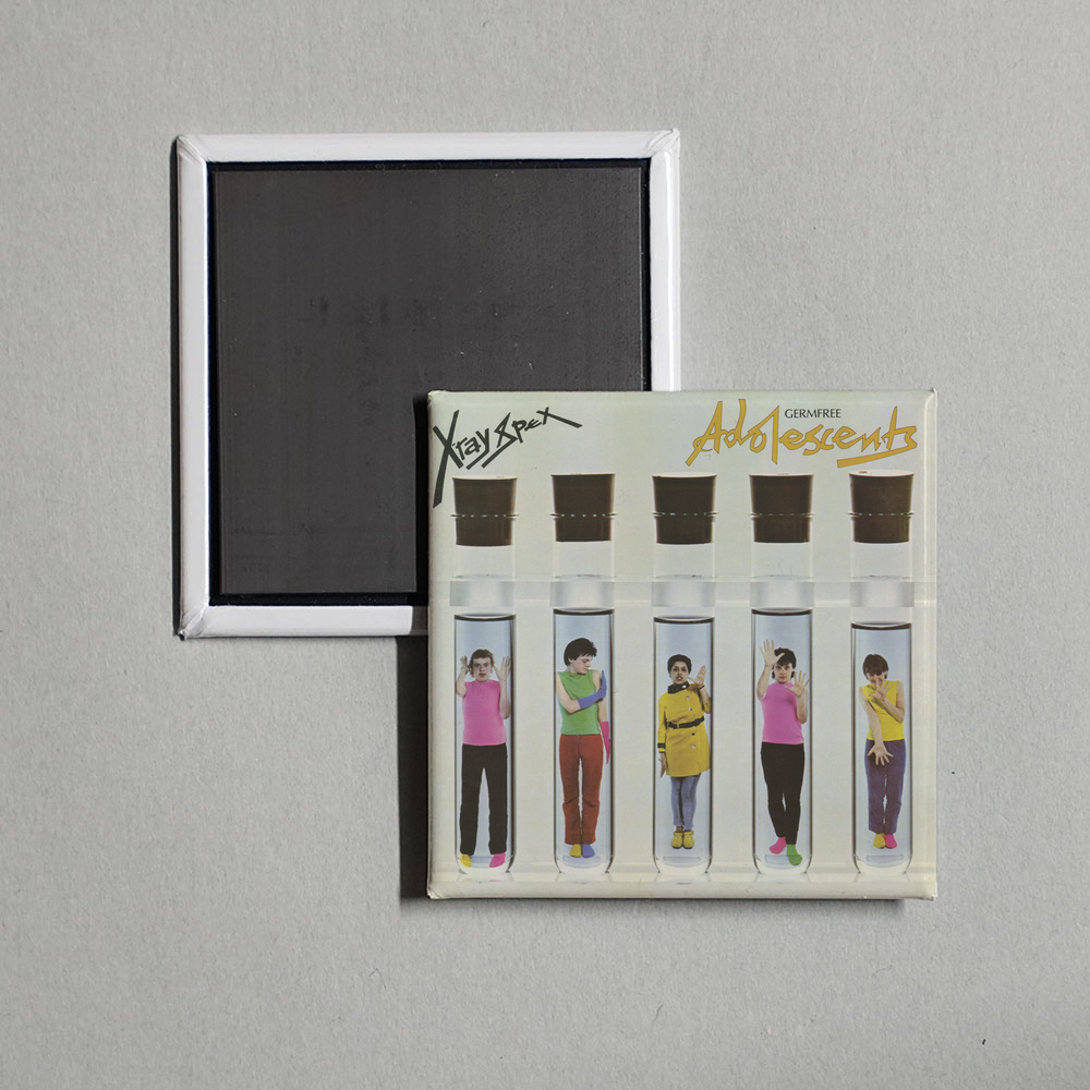 X-Ray Spex - Germ Free Adolescents Album Cover Fridge Magnet