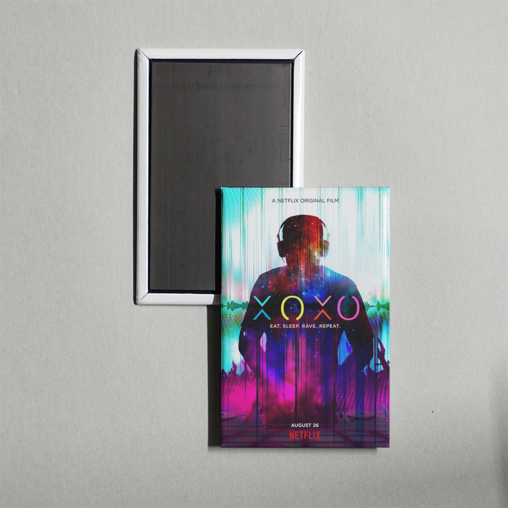 XOXO Mini Movie Fridge Magnet