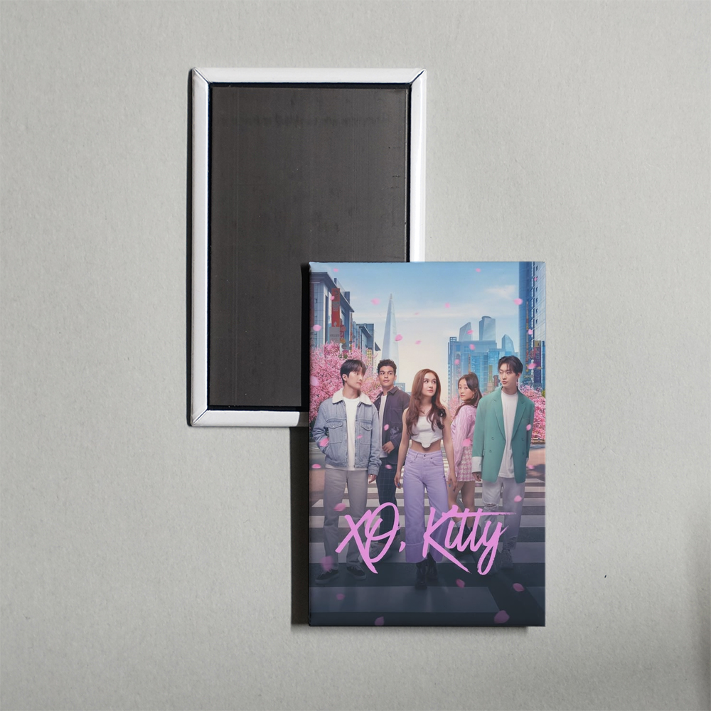 XO, Kitty TV Show Fridge Magnet