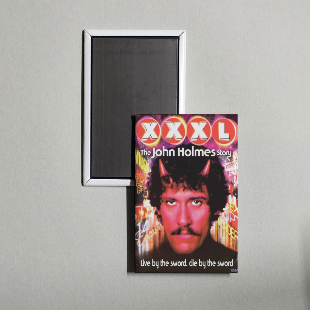 XXXL The John Holmes Story Mini Movie Fridge Magnet