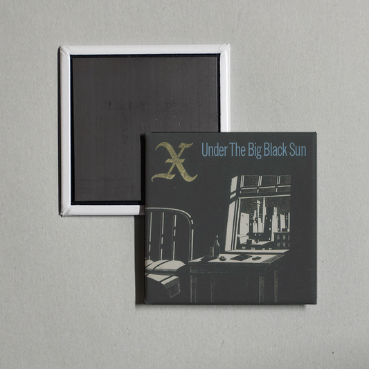 X - Under the Big Black Sun Album Cover Fridge Magnet