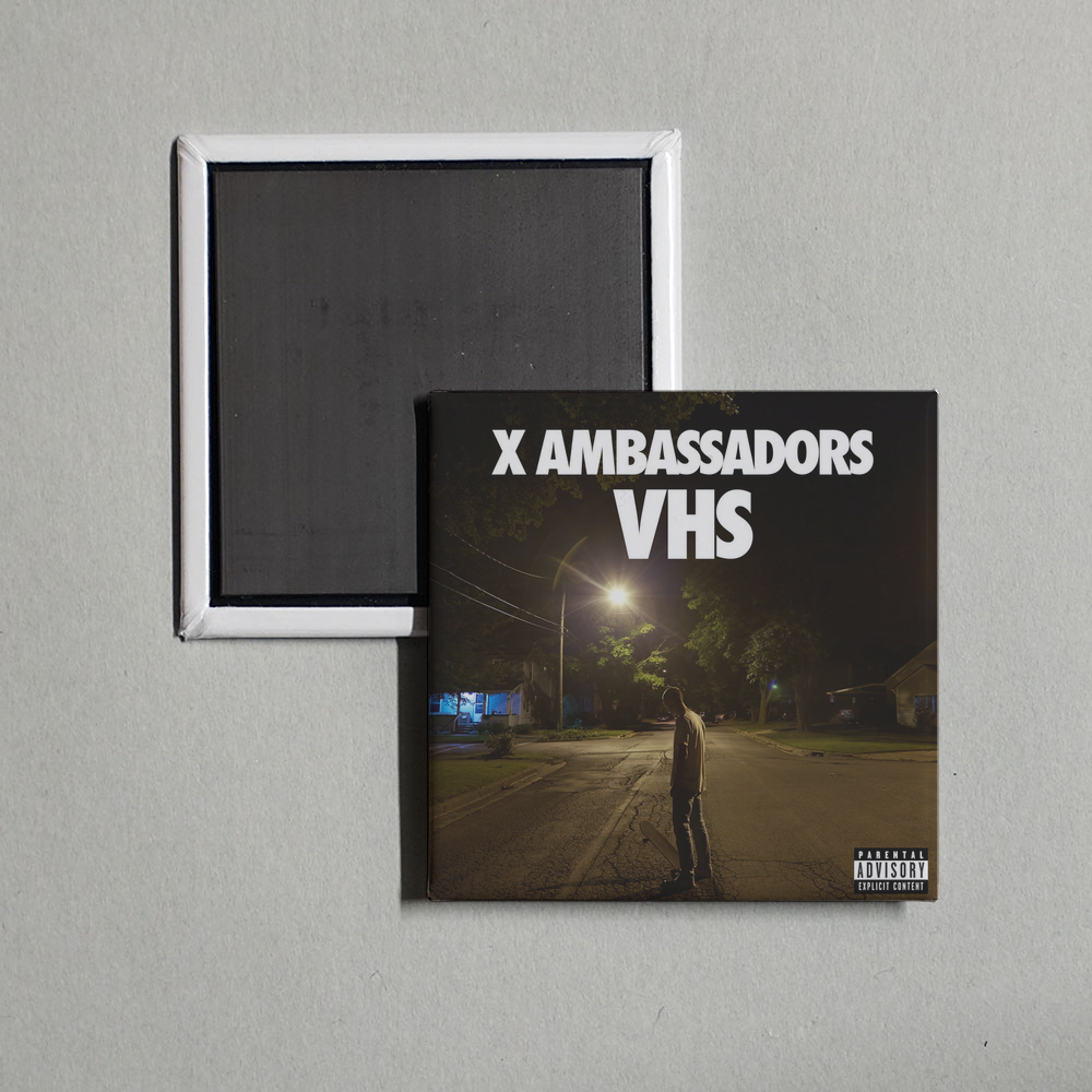X Ambassadors - VHS Album Cover Fridge Magnet