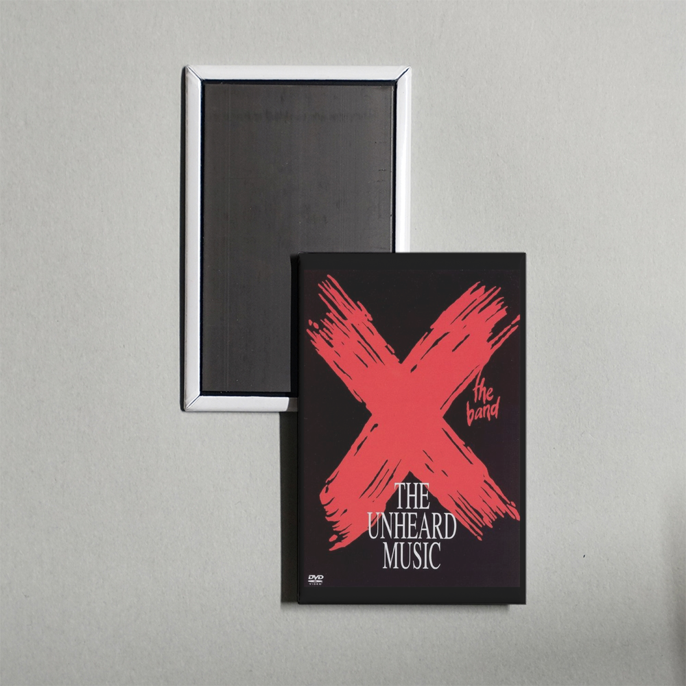 X The Unheard Music Mini Movie Fridge Magnet
