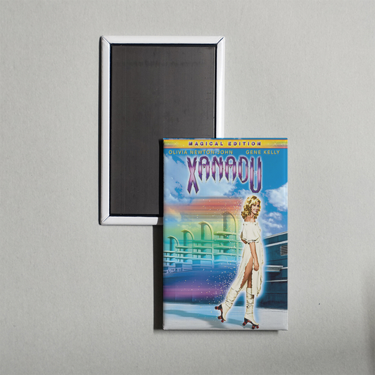 Xanadu with Olivia Newton-John Mini Movie Fridge Magnet