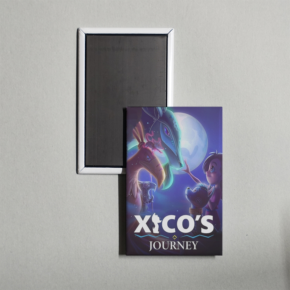 Xico's Journey Mini Movie Fridge Magnet