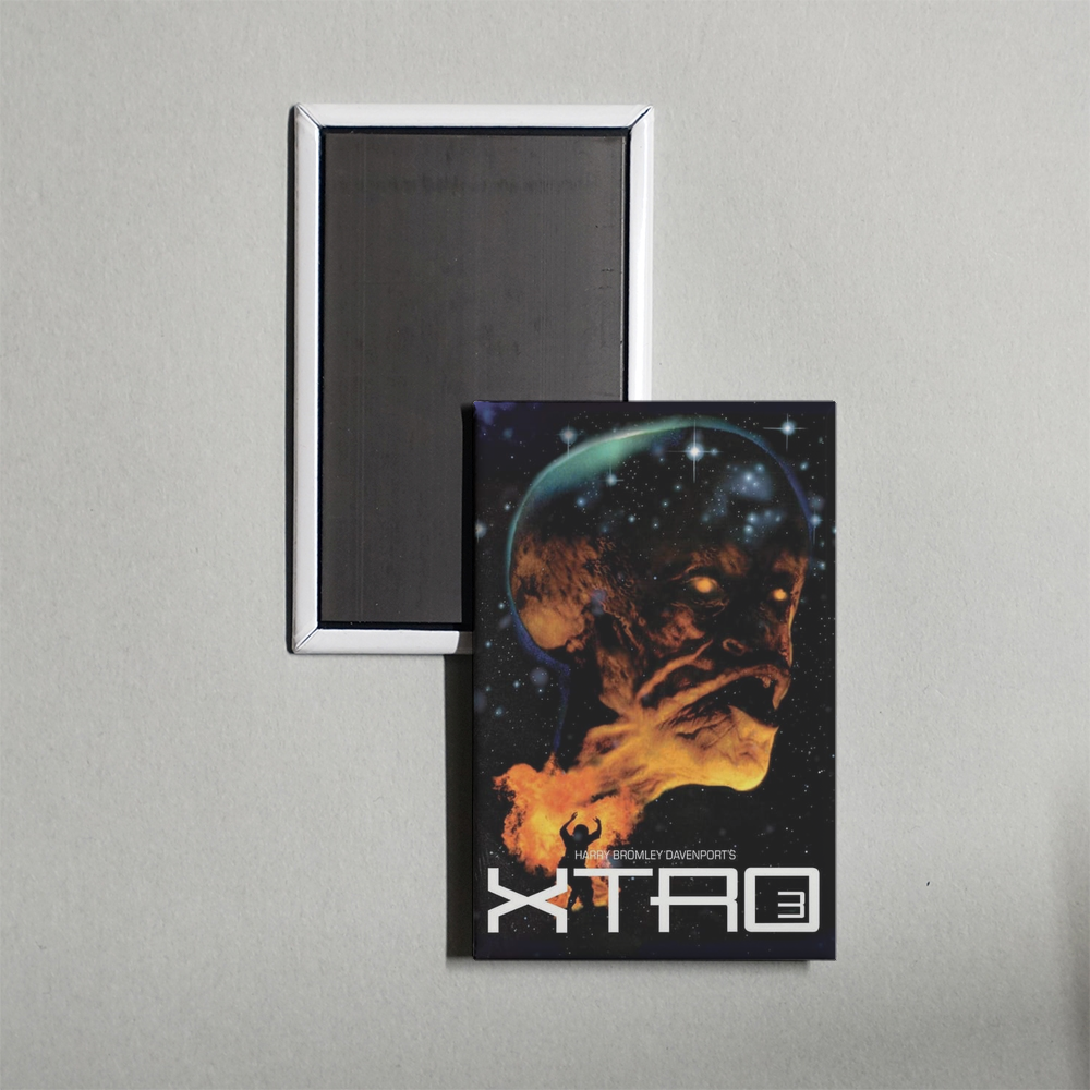 Xtro 3 Watch the Skies Mini Movie Fridge Magnet