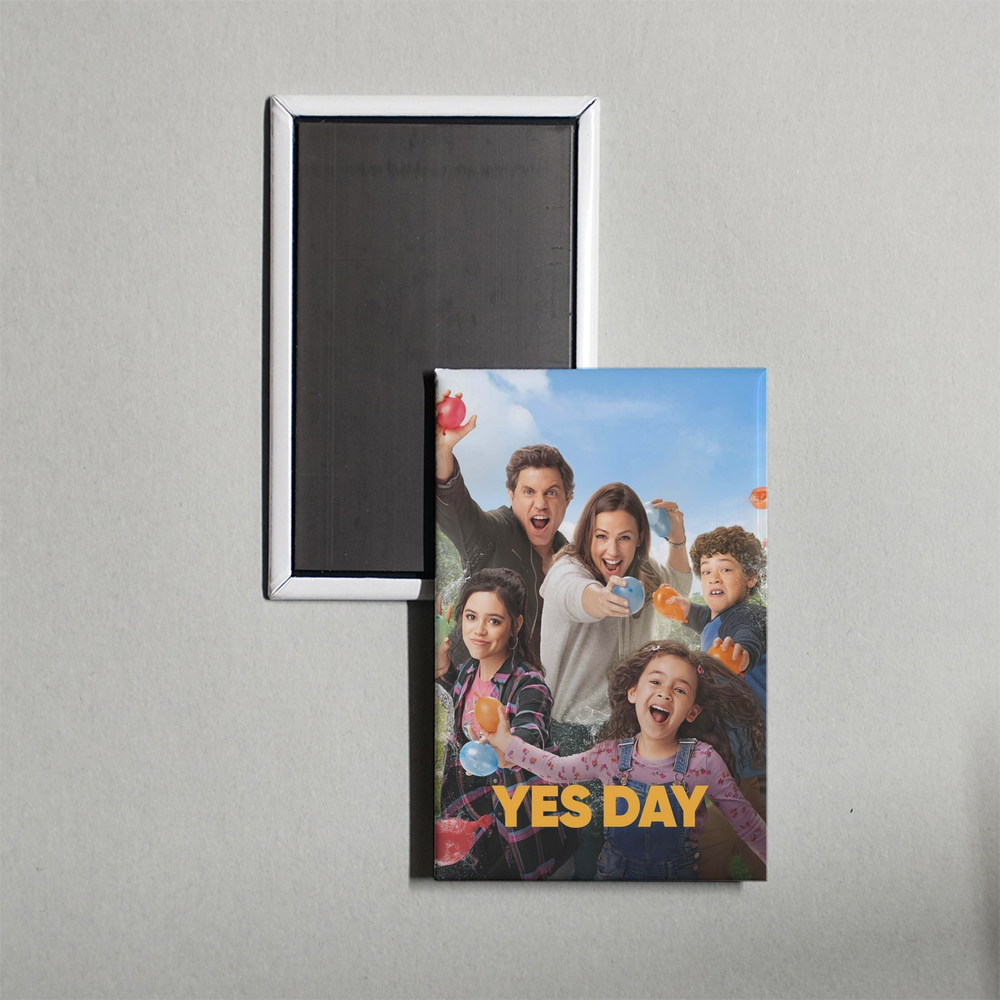 YES DAY Mini Movie Fridge Magnet