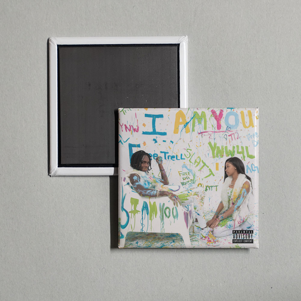 YNW Melly - I AM YOU Album Cover Fridge Magnet