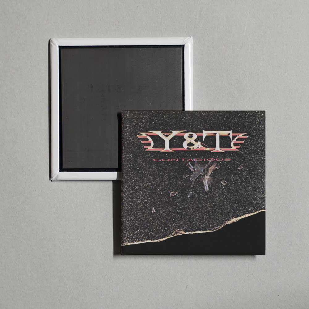 Y&T - Contagious Album Cover Fridge Magnet