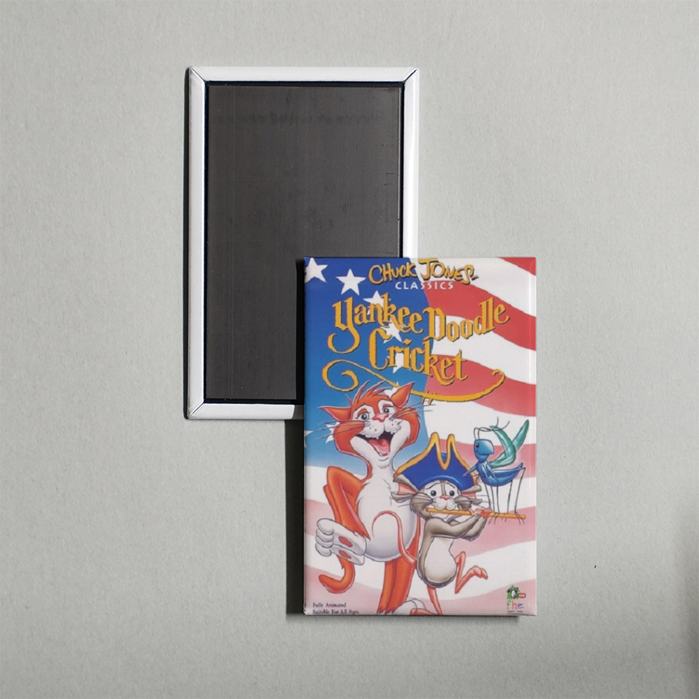 Yankee Doodle Cricket Mini Movie Fridge Magnet