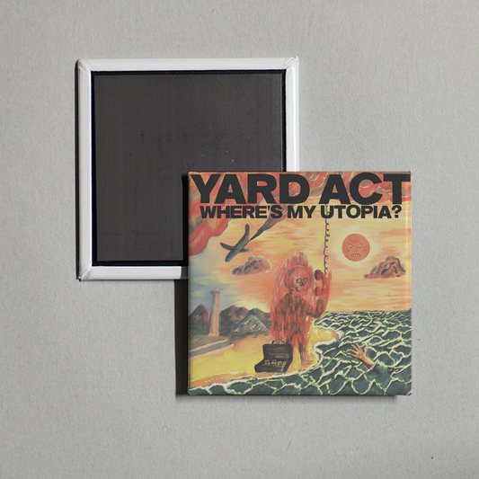Yard Act - Where’s My Utopia Album Cover Fridge Magnet