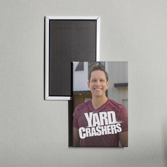 Yard Crashers TV Show Fridge Magnet