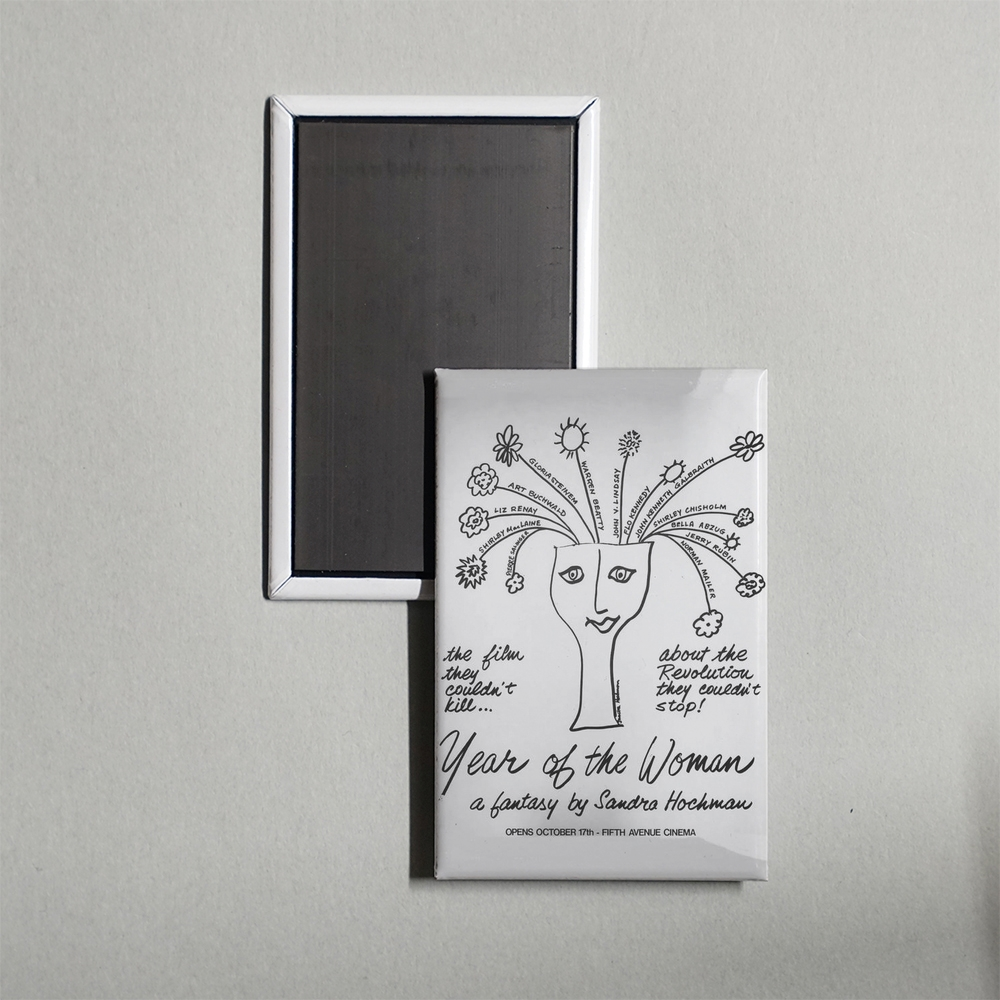 Year of the Woman Mini Movie Fridge Magnet