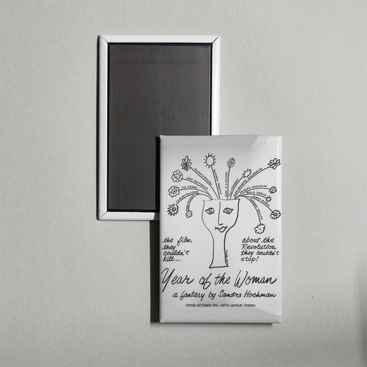 Year of the Woman Mini Movie Fridge Magnet