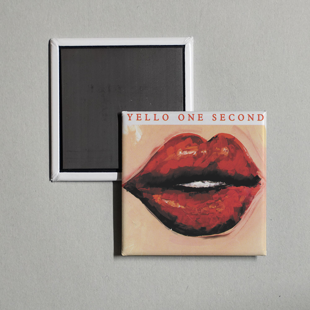 Yello - One Second (Remastered 2005) Album Cover Fridge Magnet