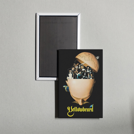 Yellowbeard Mini Movie Fridge Magnet