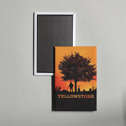 Yellowstone TV Show Fridge Magnet