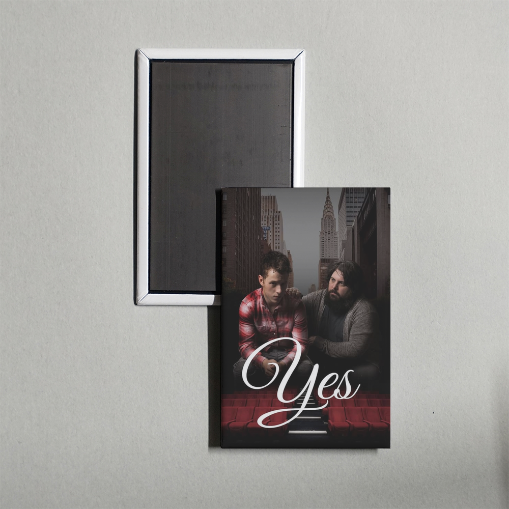 Yes Mini Movie Fridge Magnet