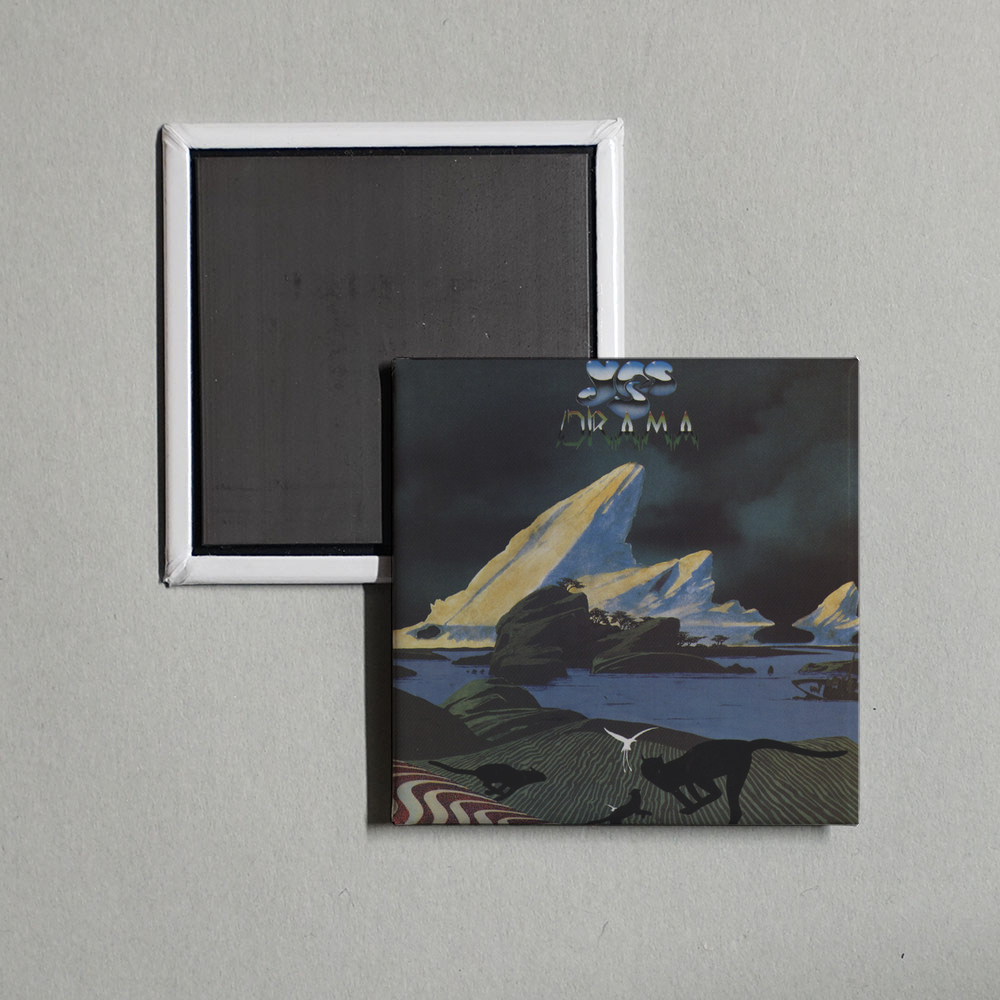 Yes - Drama Album Cover Fridge Magnet